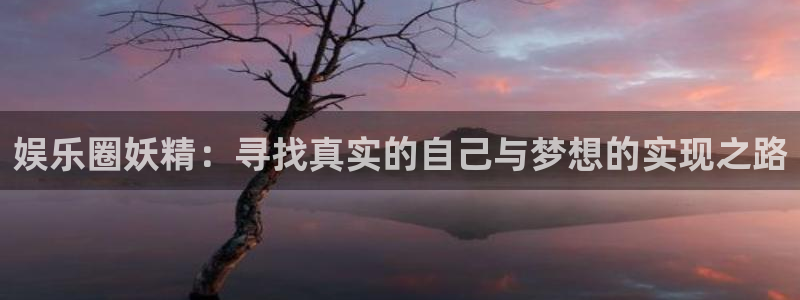bbin视讯4：娱乐圈妖精：寻找真实的自己与梦想的实现之路