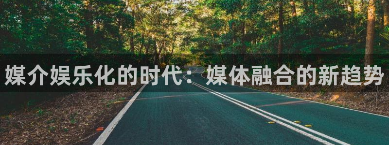 bbin视讯2体育登录入口：媒介娱乐化的时代：媒体融合的新趋势